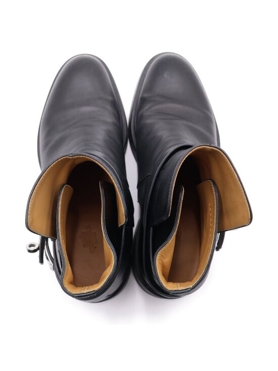 Hermes Veo Jodhpur Leather Short Boots Black main image 6